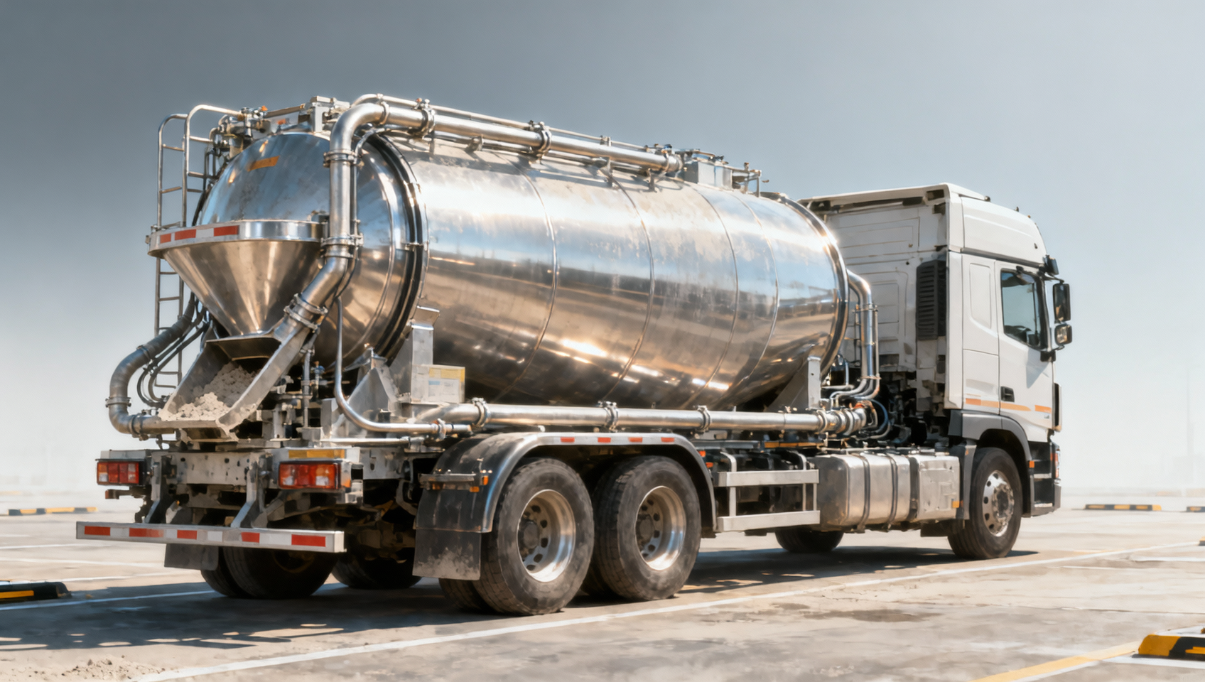 Bulk Cement Trailer Cleaning Time Can Hurt Fleet Utilization