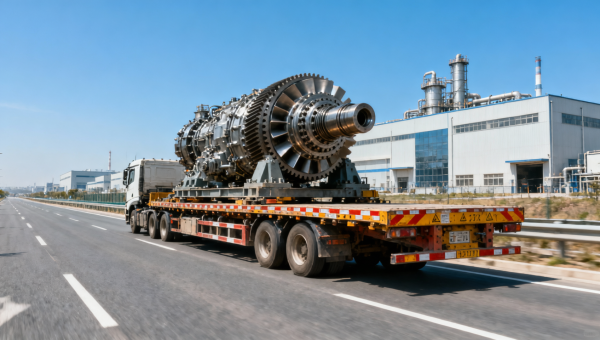 Changzhou Economic Zone Enables 24-Hour Oversized Transport for Wind Gearboxes
