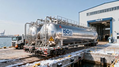 Panjin Port Launches LNG Tank Container Terminal