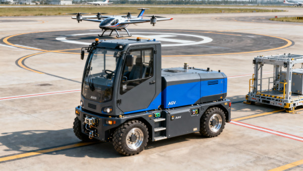 China Accelerates Low-Altitude Economy Clusters, Boosting Demand for Smart Airport Tugs