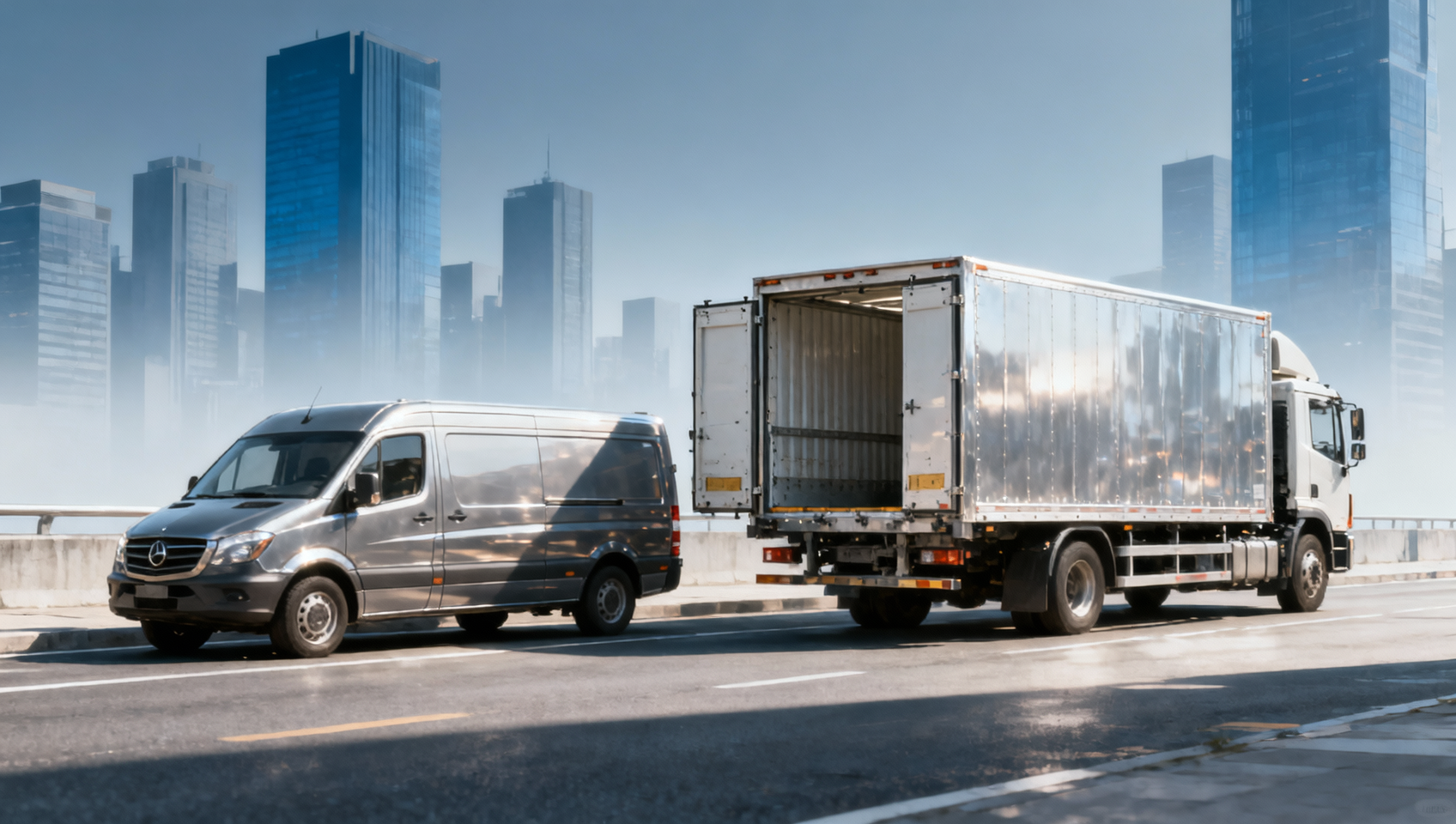 Truck Van or Box Truck: Which Fits Urban Delivery Better