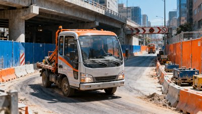 How to Choose a Construction Truck for Tight Job Sites