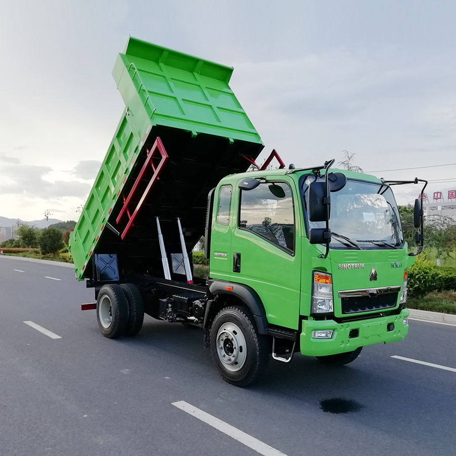 HOWO 4x2 light dump truck