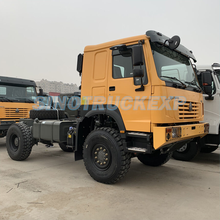 HOWO 4x4 dump truck chassis