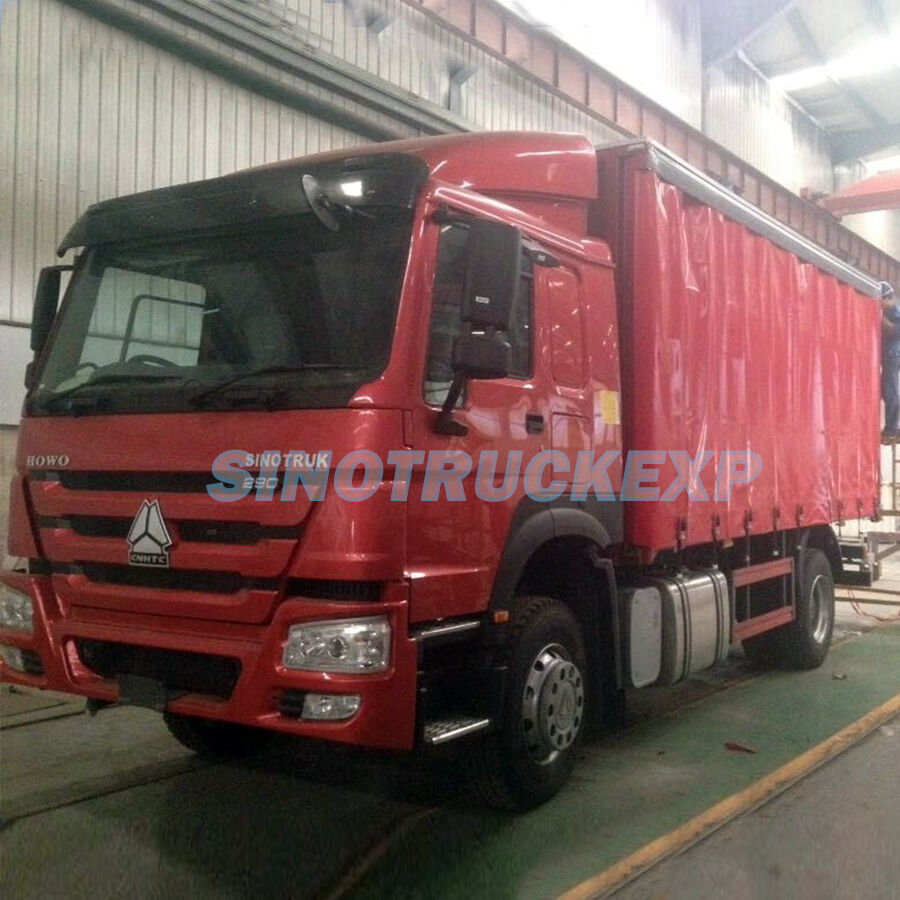 HOWO 4X2 SIDECUIRTAIN TRUCK