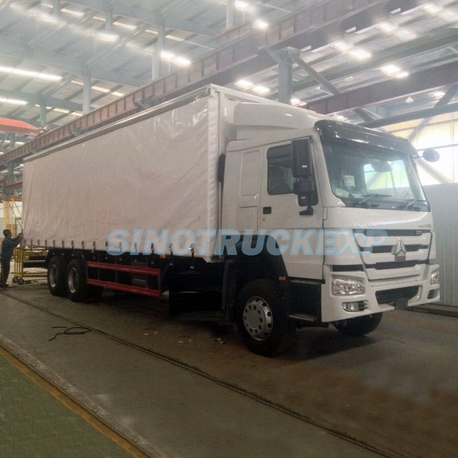 HOWO 8X4 SIDECUIRTAIN TRUCK