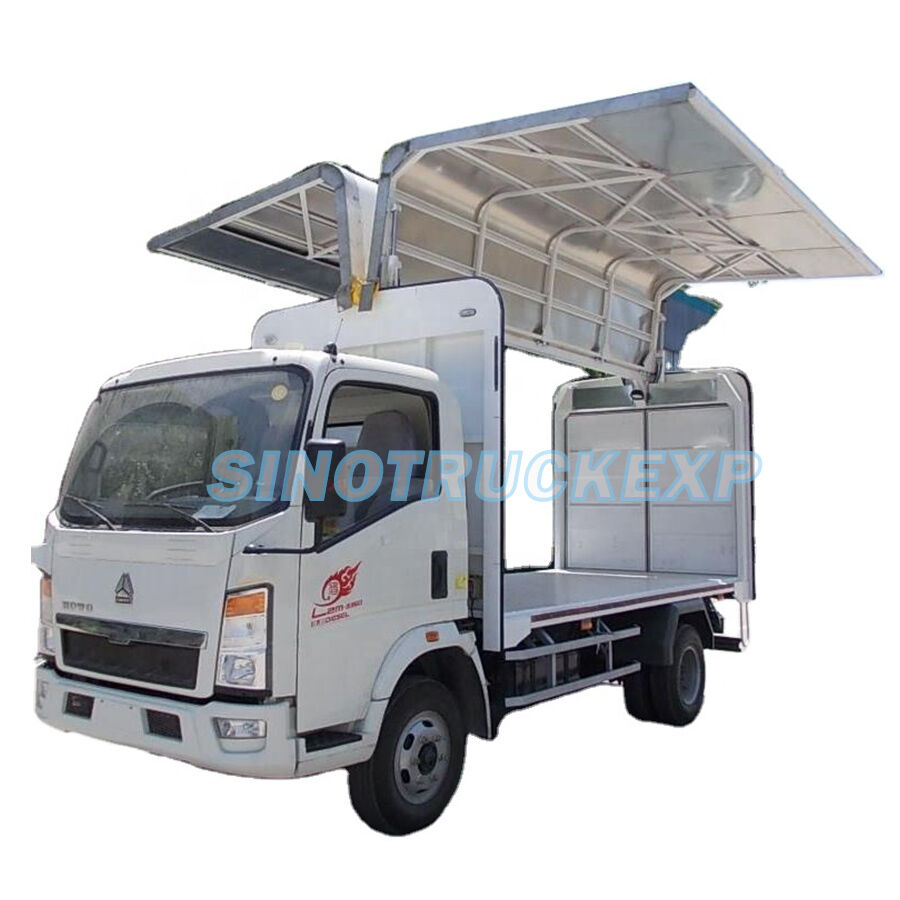 6-Wheeler, 17FT Homan Wing Van Truck