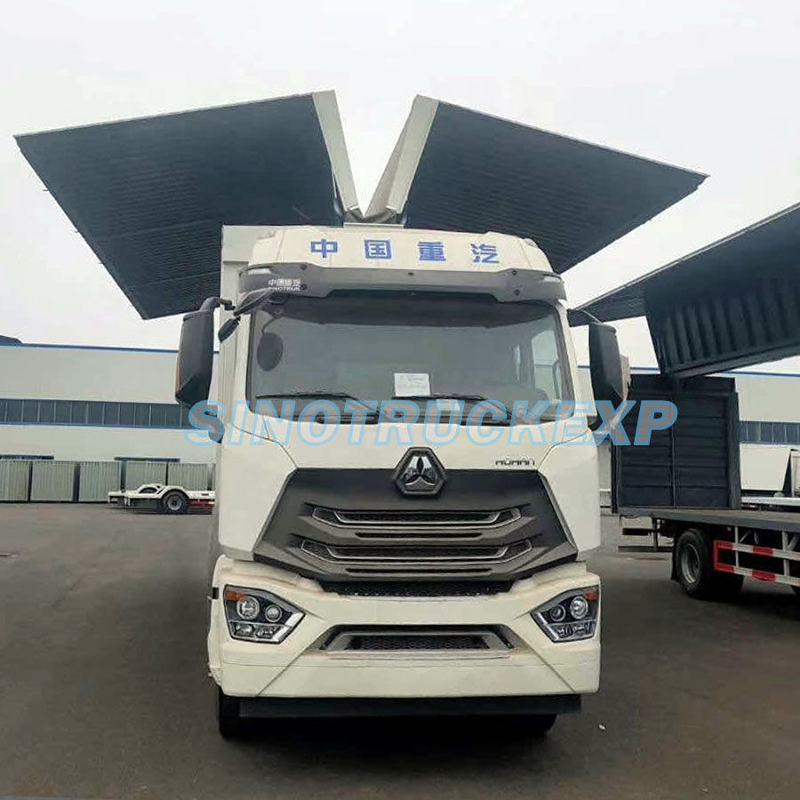 HOHAN 6x4 Wing Opening Box Cargo Truck