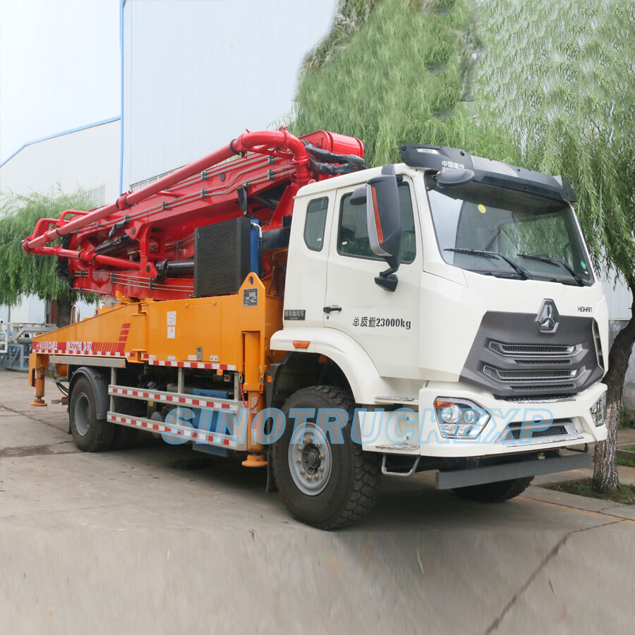 Truck Mounted Concrete Pump 38m