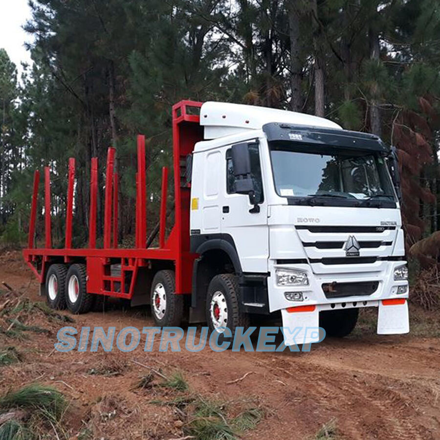 SINOTRUK HOWO 12 WHEELER 8X4 LOGGING TRUCK