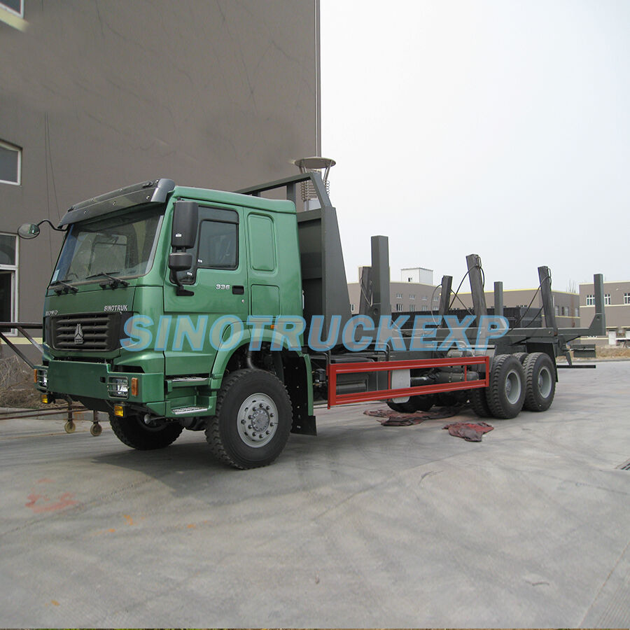 HOWO 6X6 LOGGING TRUCK AFRICA