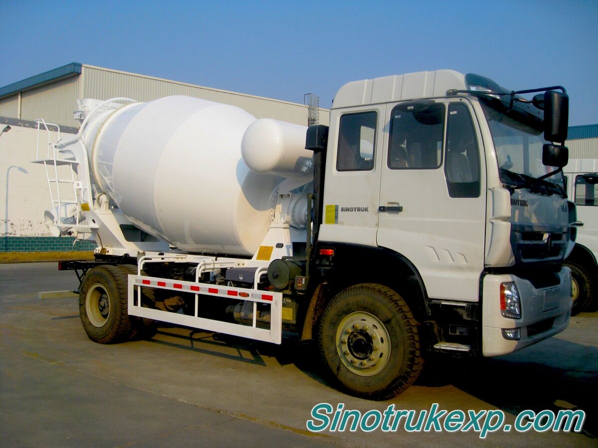 SINOTRUK HOMAN H5B-F 4×2 MIXER TRUCK ZZ5168K4210C1GJB 6m³ 220HP
