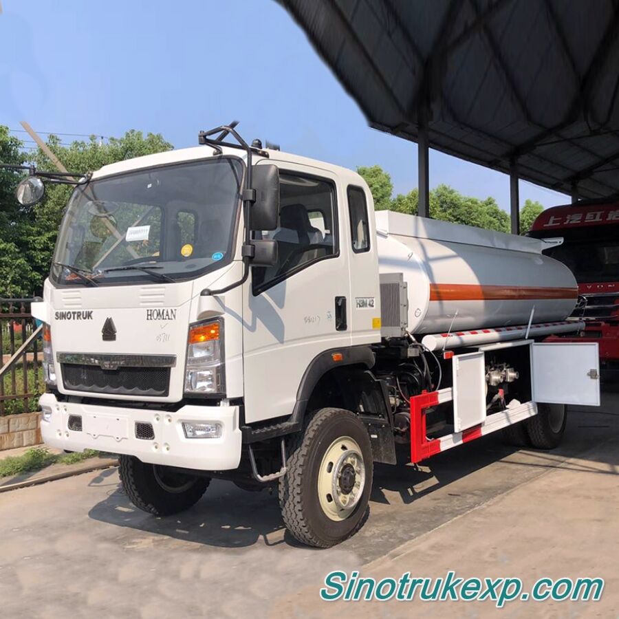 SINOTRUK HOMAN H3-4×2 FUEL TANK TRUCK  ZZ5048D3414C145