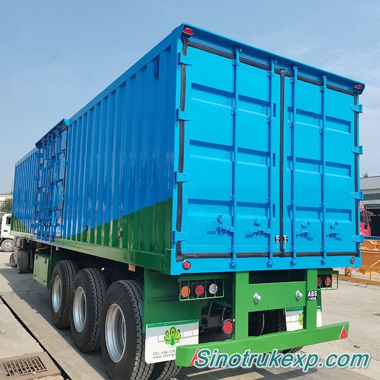 3 Axles Van Semi Trailer