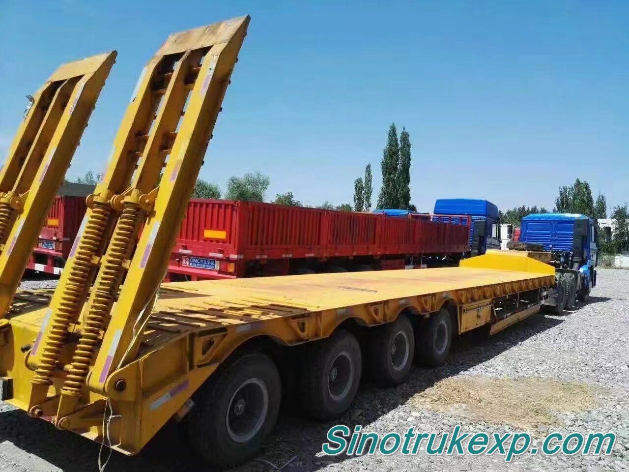 14M Low Bed Semi Trailer