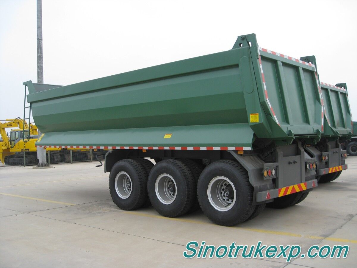 3 Axles Dumper/Tipper Semi Trailer (front lifting system)