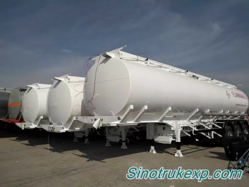 3 Axles Fuel Tank Semi Trailer 42m³(Carbon Steel Tank) 3 Axles Fuel Tank Semi Trailer 42m³(Carbon Steel Tank)