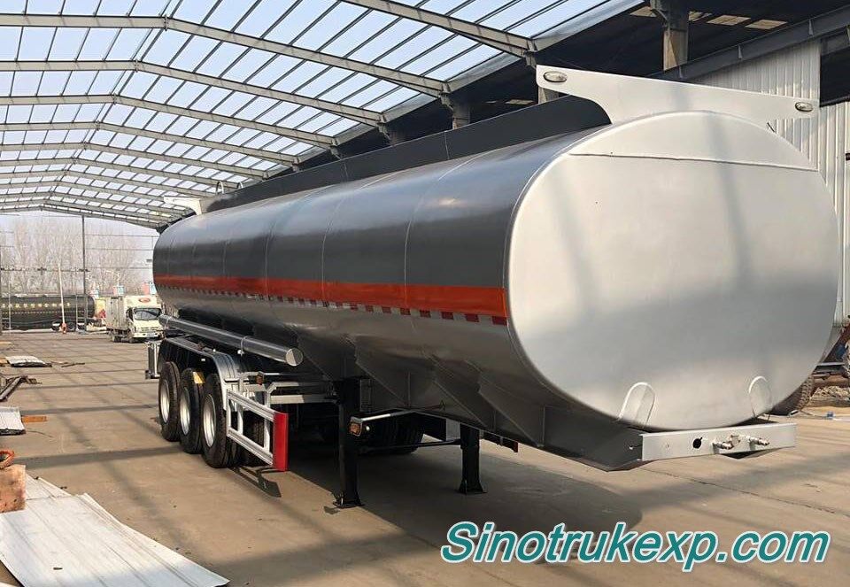 3 Axles Fuel Tank Semi Trailer 50m³（Carbon Steel Tank)