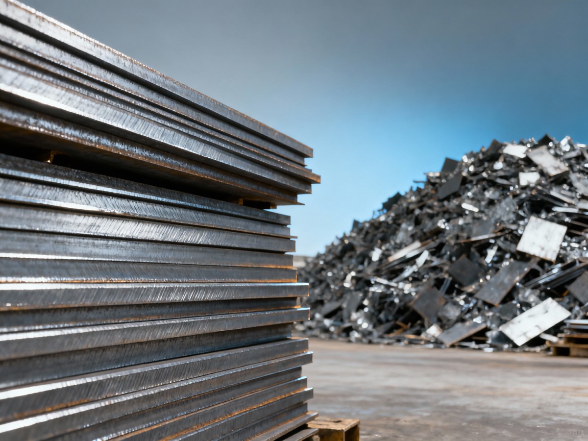 How global scrap supply impacts steel plate availability and lead times