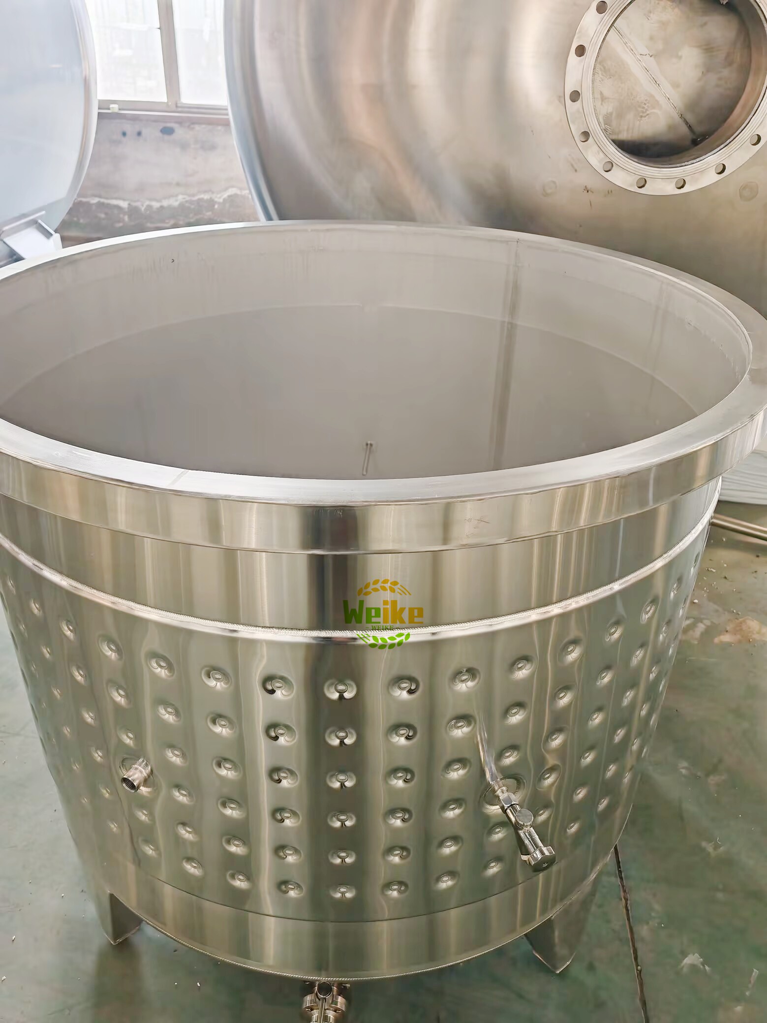 2000L tequila open top fermentation tanks