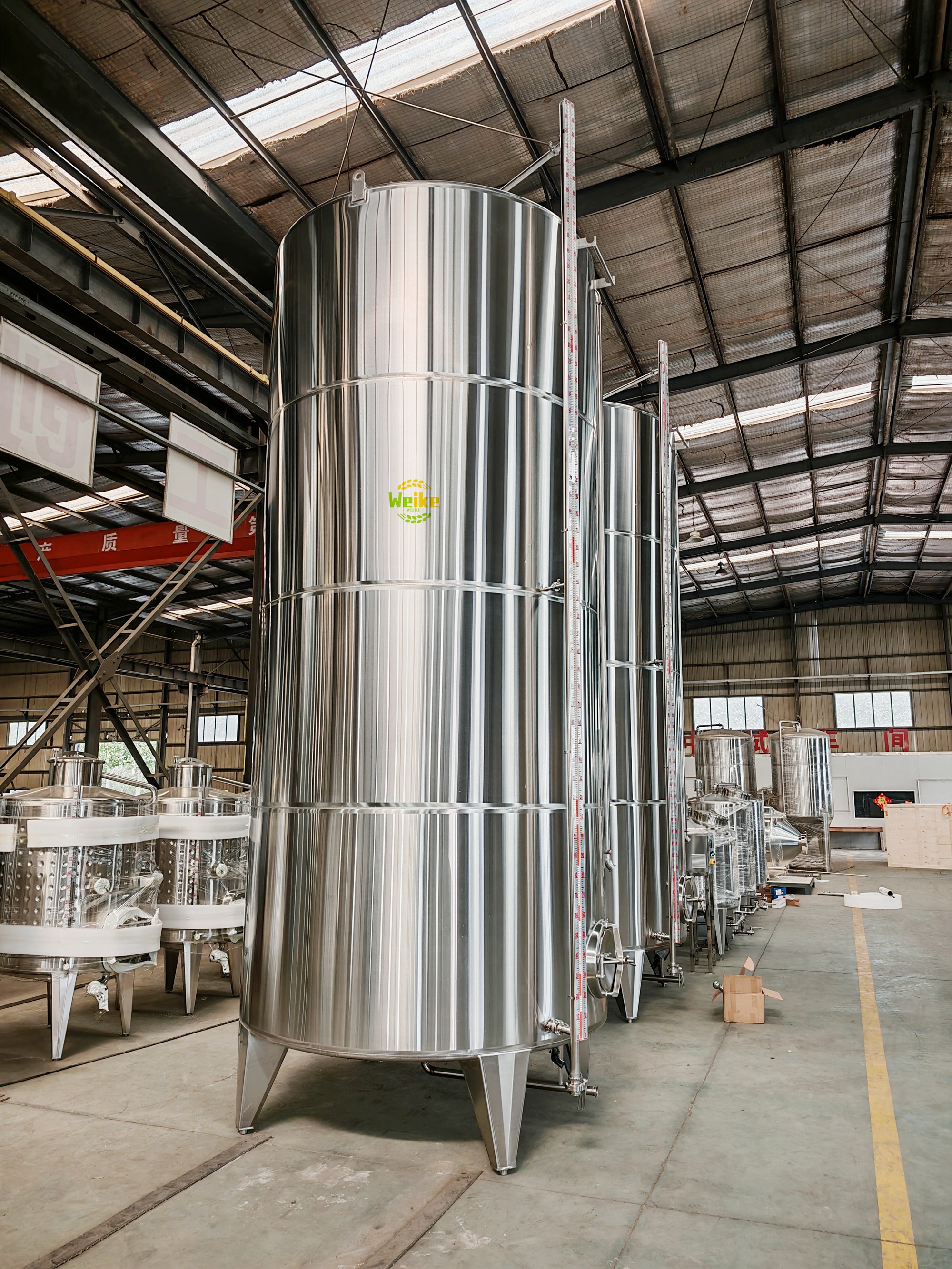 plant vegetable edible oil storage tank