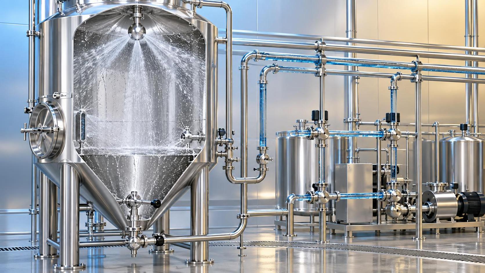 Cómo solucionar una cobertura CIP deficiente en un fermentador Uni-Tank industrial