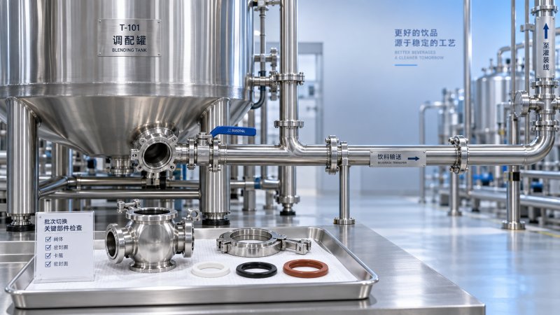 Cómo reducir la transferencia de sabores durante los cambios de producto en tanques de mezcla
