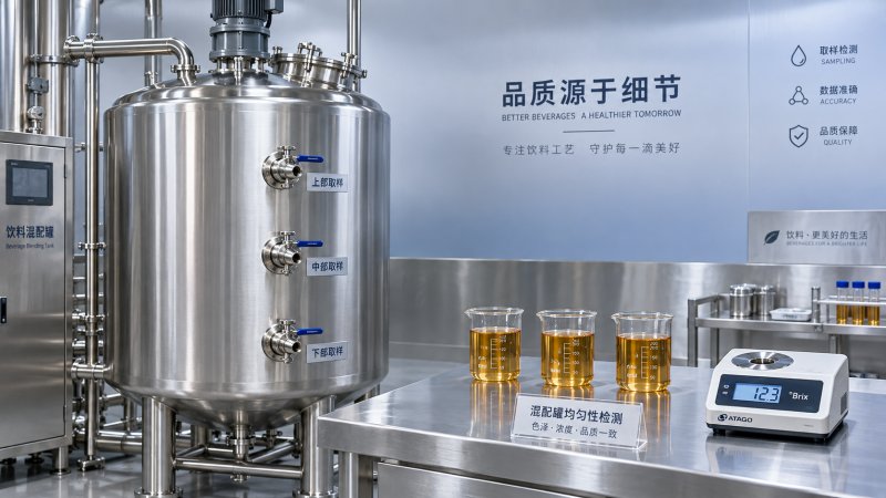 Pruebas de aceptación de tanques de mezcla que deben incluirse en una solicitud de cotización de equipos para bebidas