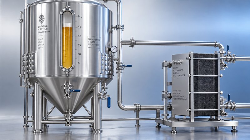 Dimensionamiento del fermentador de cerveza: ajuste del volumen de trabajo a la producción de la sala de cocción