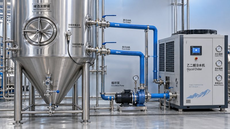 Beer Fermenter Not Reaching Cold-Crash Temperature? Trace the Cause Ферментер для пива не достигает температуры холодного охмеления? Найдите причину