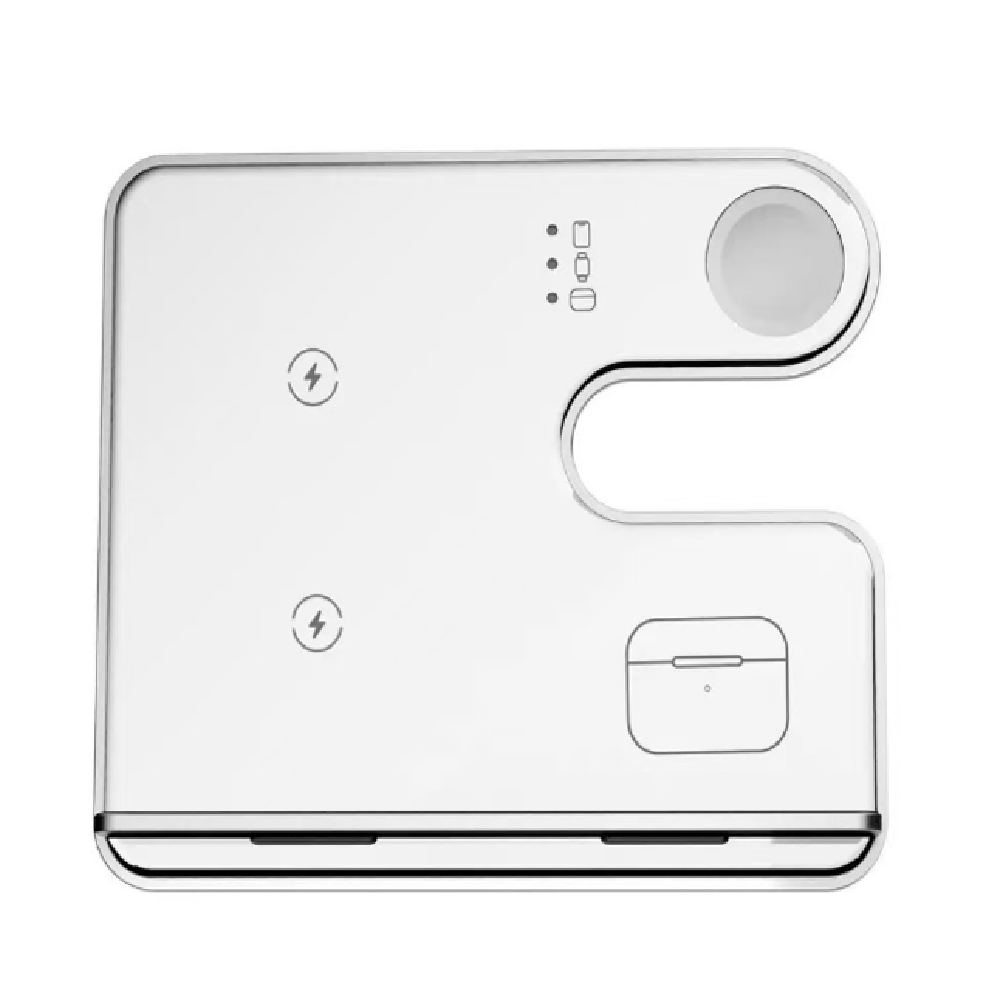 Aluminum Alloy 3-in-1 Wireless Charger
