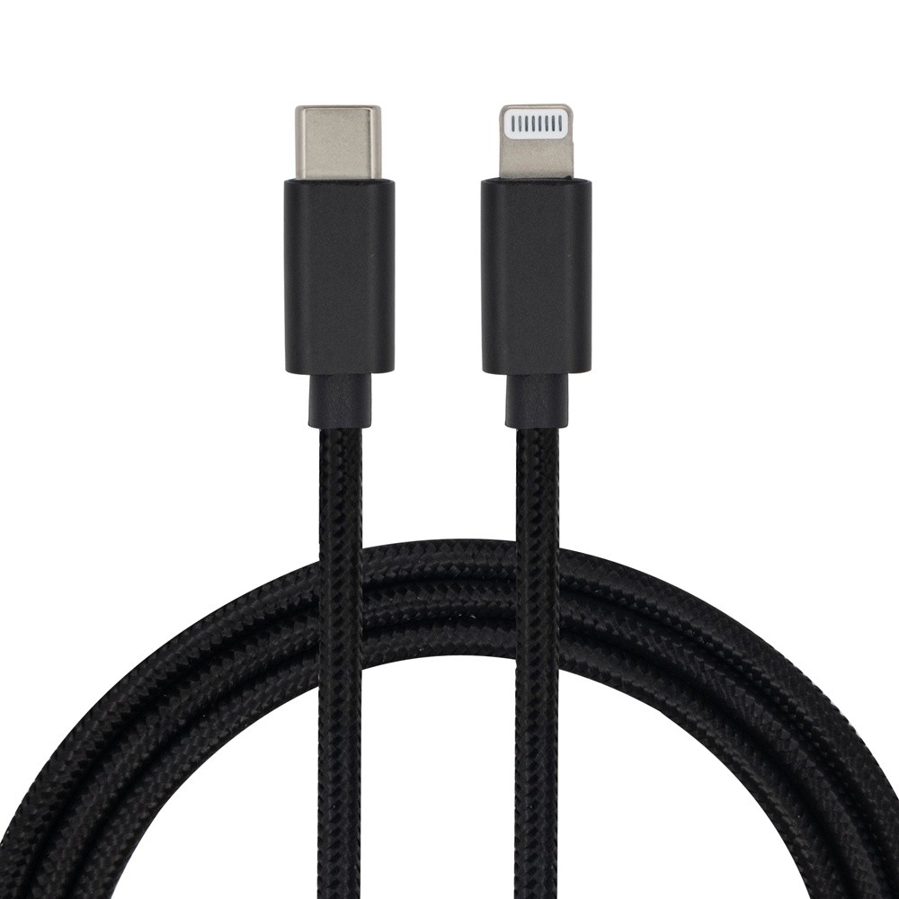 Nylon braided cable 黑色 (4)