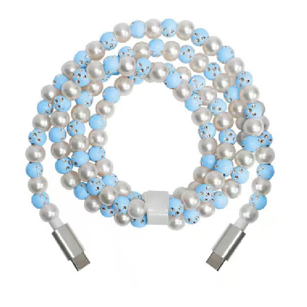 Luxury  pearl USB cable