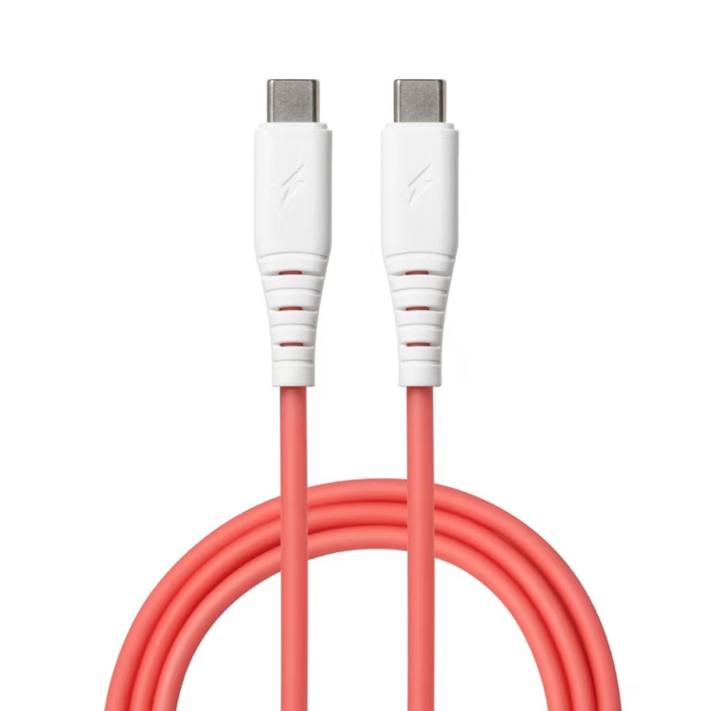 Color charging silicone cable  