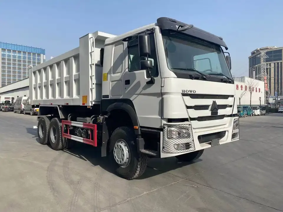 HOWO 6*4 Hot Dump Truck Parts 371 10 Wheeler Diesel EuroII Good Price Tipper Dump Truck with Left Steering