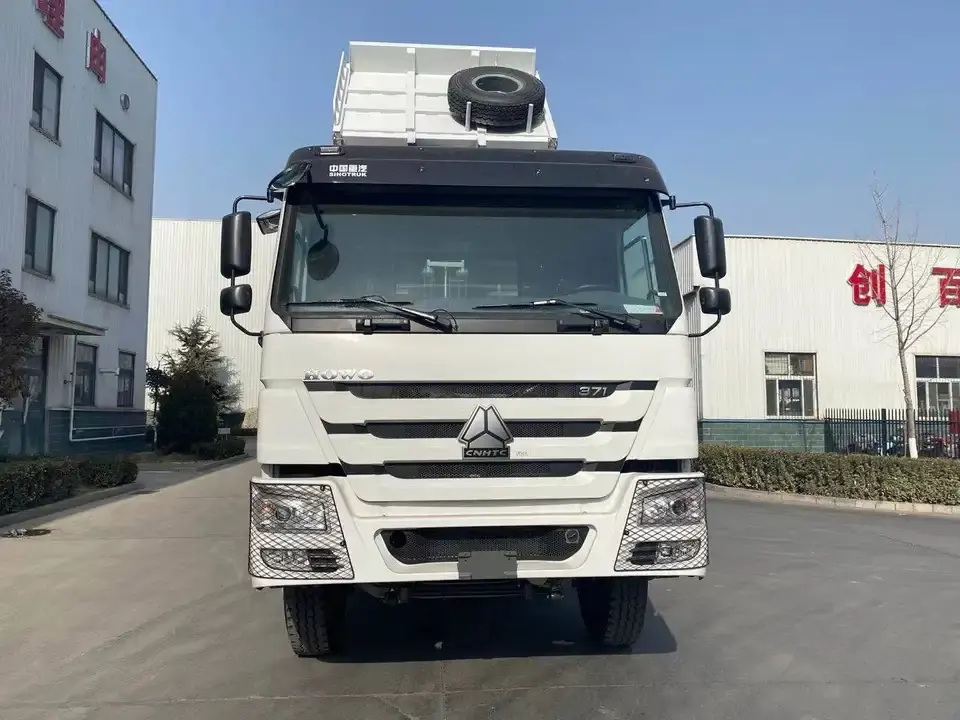 HOWO 6*4 Hot Dump Truck Parts 371 10 Wheeler Diesel EuroII Good Price Tipper Dump Truck with Left Steering