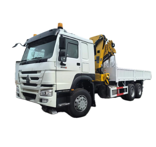 Sinotruk HowoHeavy Cargo  Hydraulic Folding Boom Truck Mounted Crane Efficient Truck Cranes