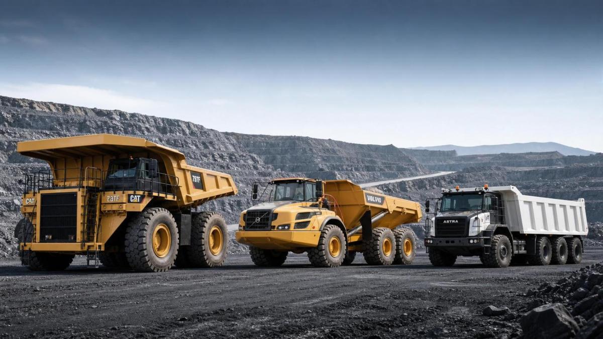 Mining Truck Types Explained: Rigid, Articulated, and Off-Highway Models Compared