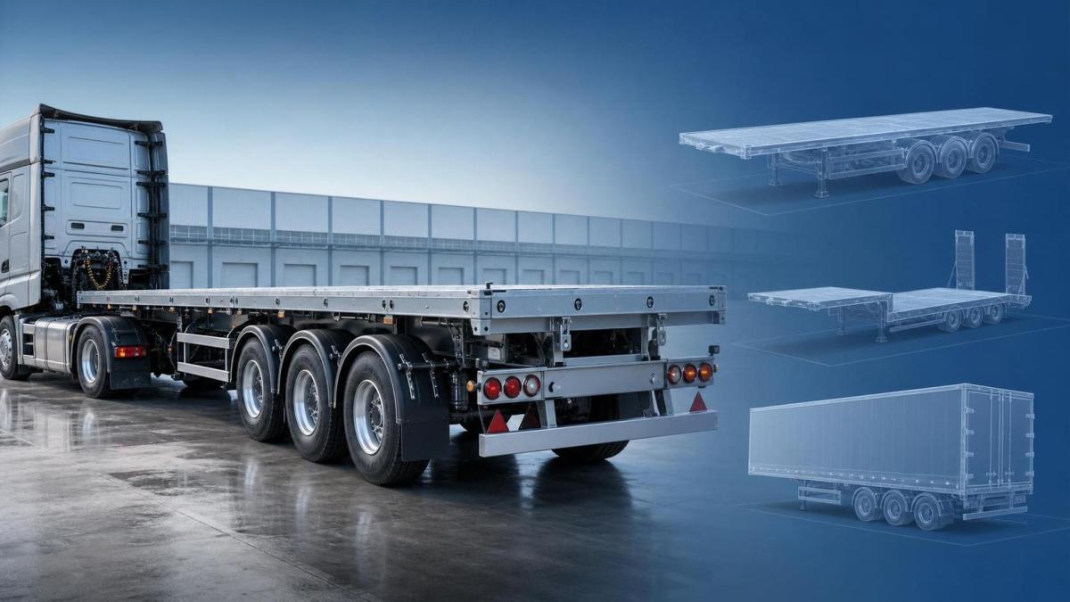 How to Choose a Used Semi-Trailer: Key Specs, Trailer Types, and Load Needs