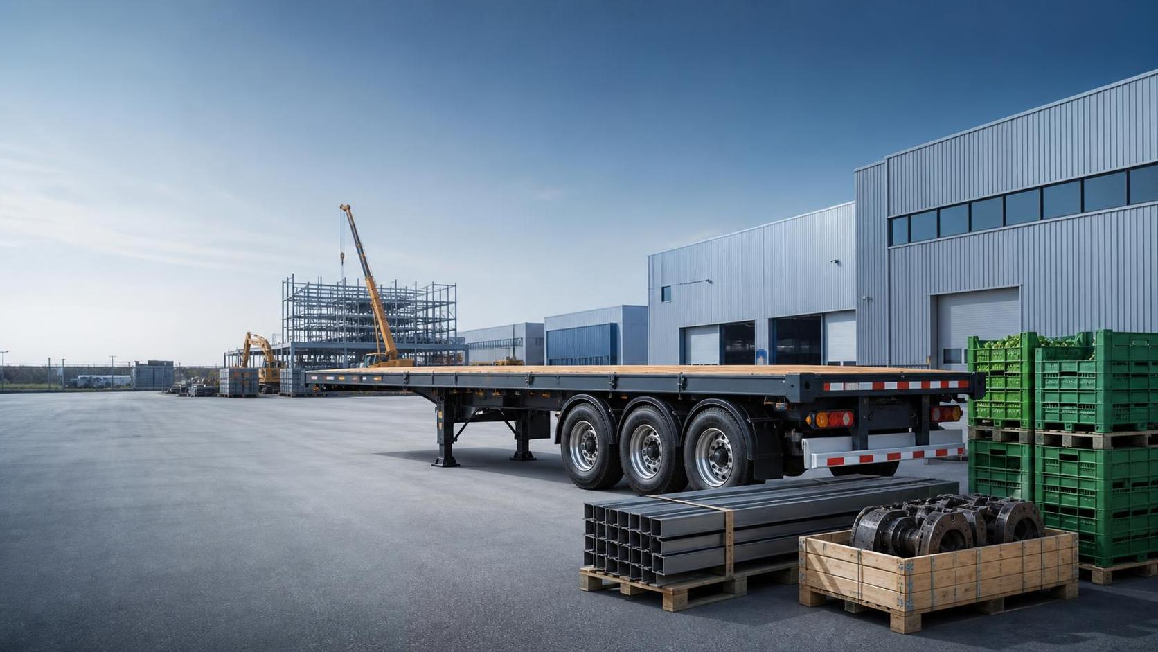 Best Used Trailers for Construction, Logistics, and Agricultural Transport