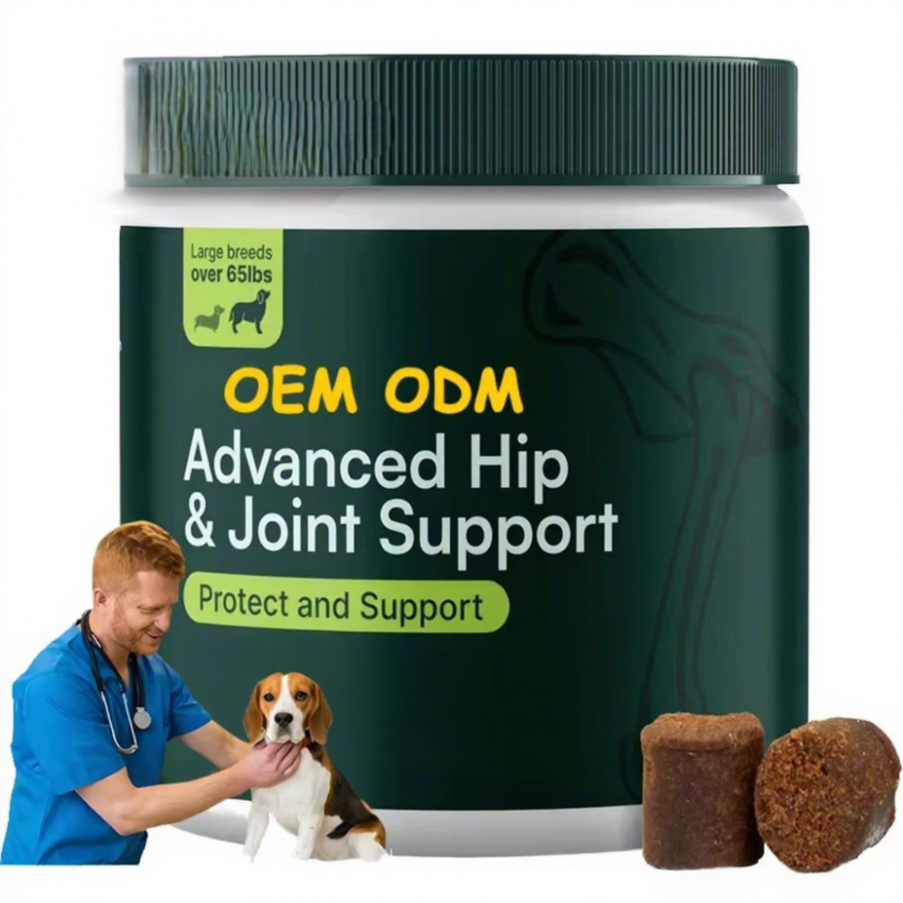 Advanced Mobility Soft Chews for Dogs Hip Joint Supplements Glucosamine Chondroitin Omega 3 Vitamins Pet Health Care Supplements