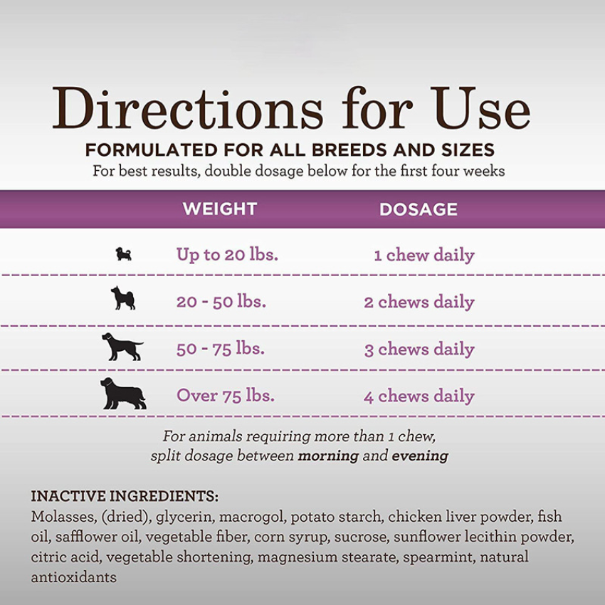 Best Price OEM Pet Health Care Supplements Dog Joint Chews for Adult Hip and Joint Care Teenagers Optimal Dog Health