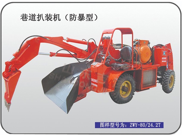 ZWY-80 24.2-Ton Explosion-Proof Rock Breaker