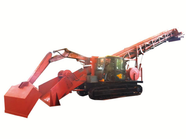 Crawler-mounted stacker