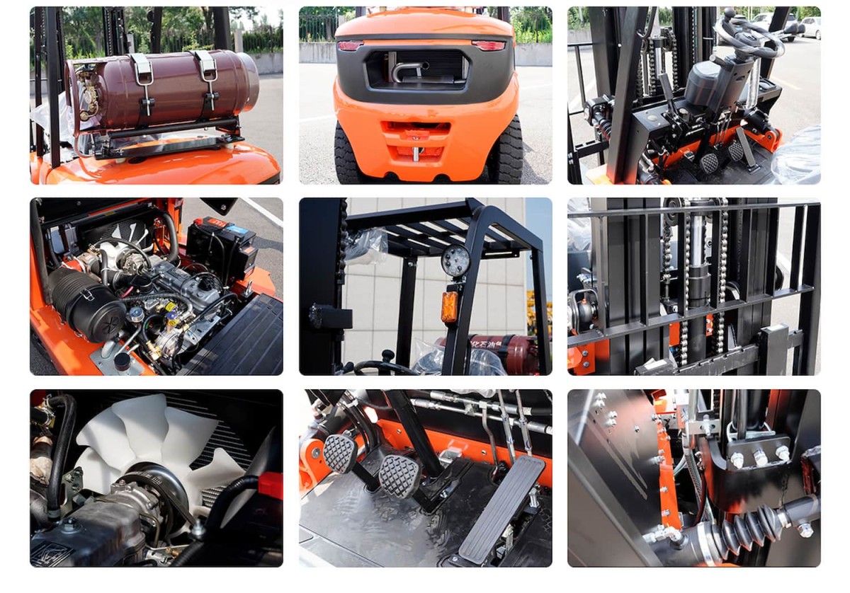 empilhadeira bicombustível