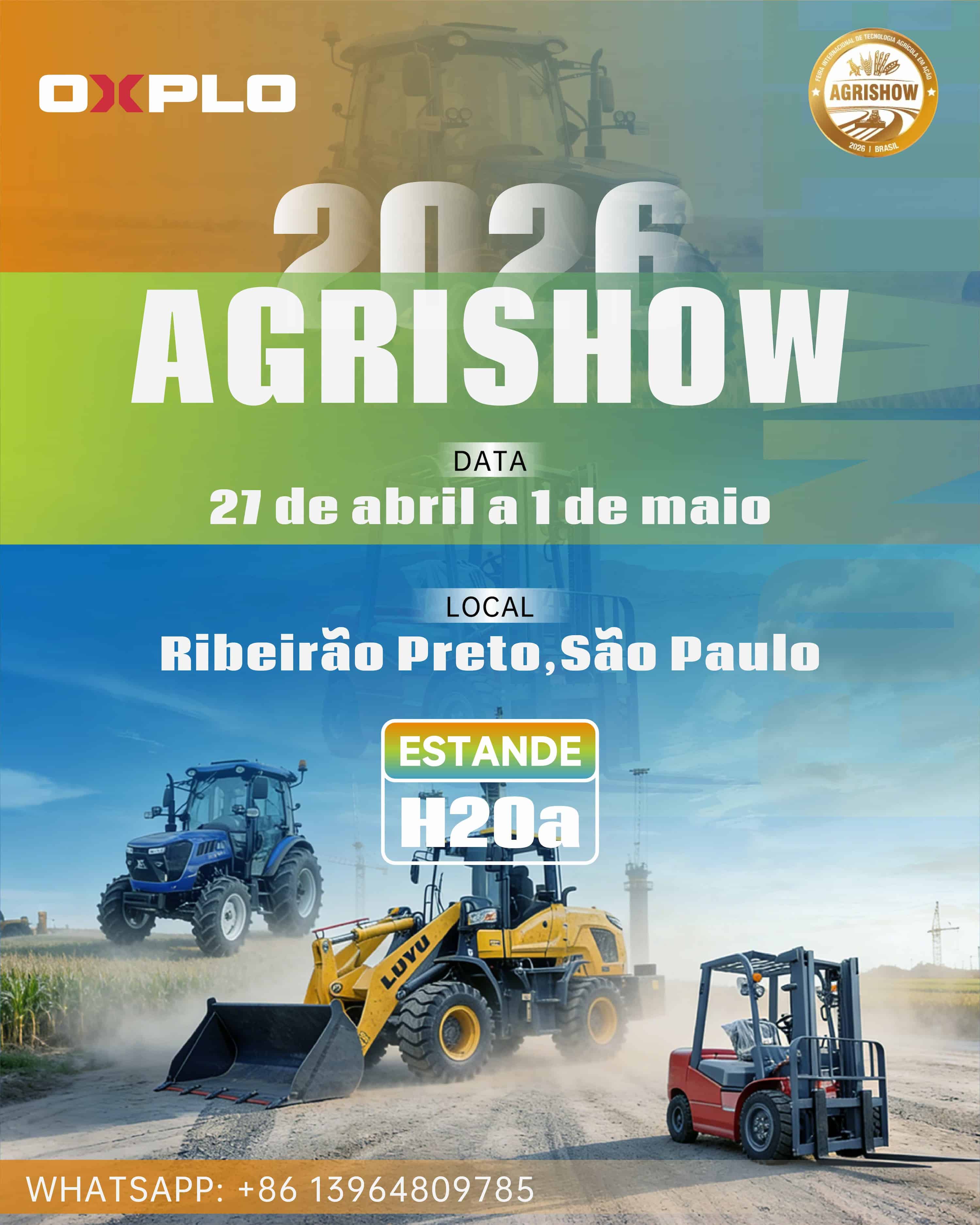 OXPLO na Agrishow 2026: Liderando a Potência Agrícola e a Inovação