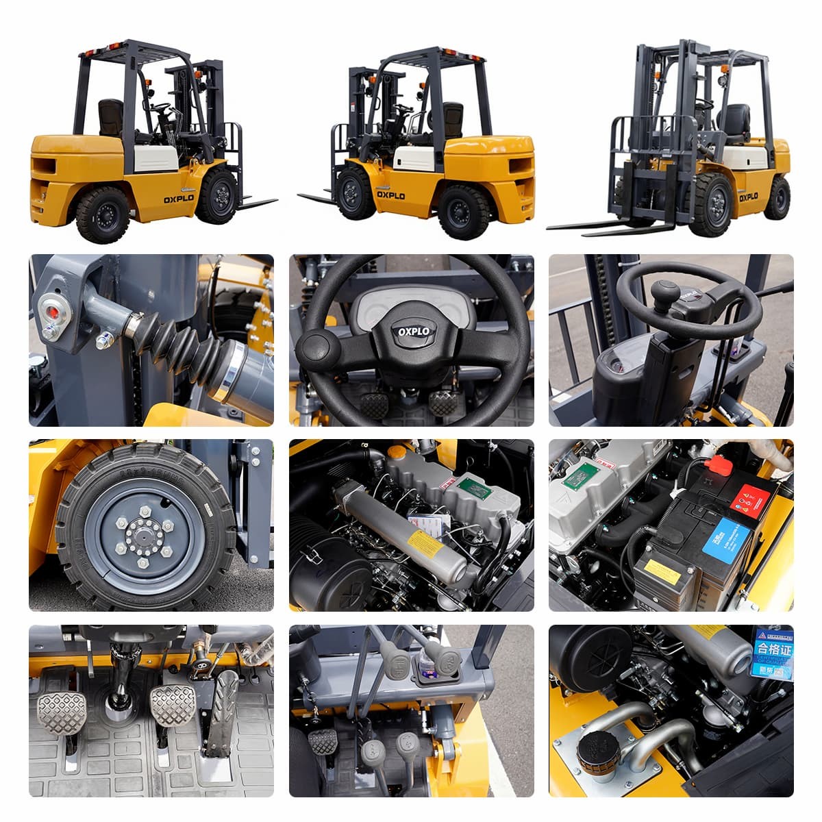 Empilhadeira Diesel OXPLO (3) Empilhadeira Diesel OXPLO (3)