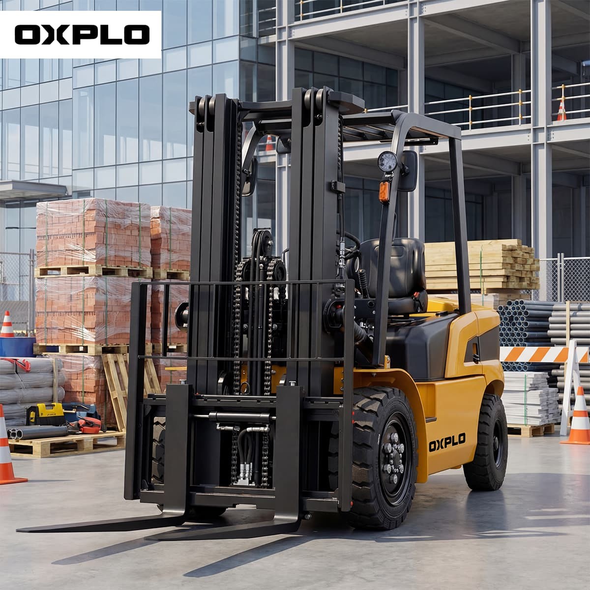 Empilhadeira 3.5 Toneladas - OXPLO Empilhadeira 3.5 Toneladas - OXPLO