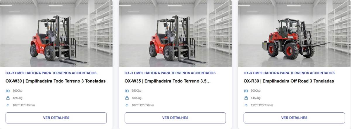 Empilhadeira Todo-Terreno OXPLO