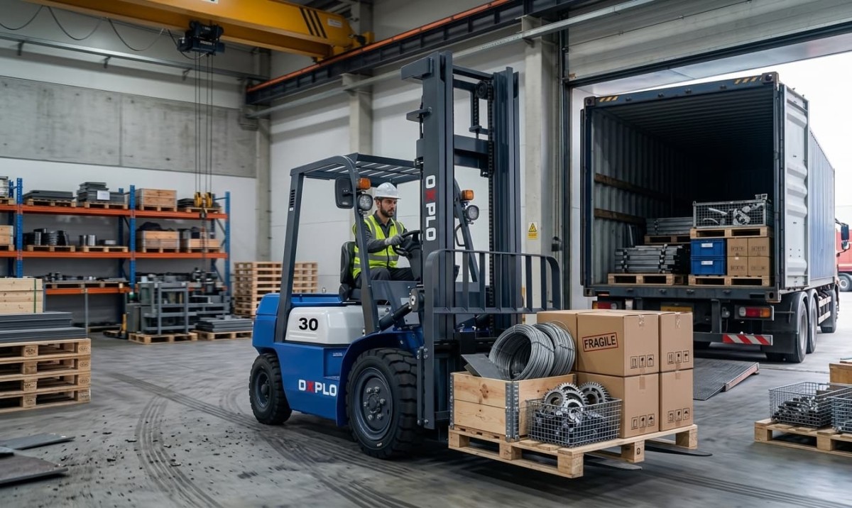 OXPLO empilhadeira a diesel